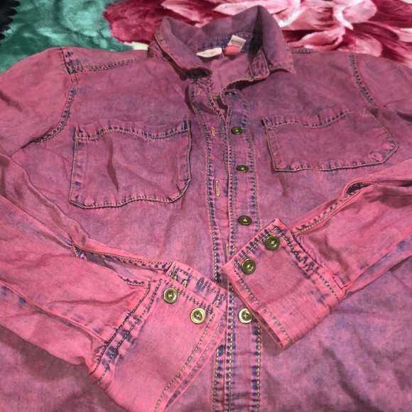 Mudd Jean Blouse - Picture 3 of 3